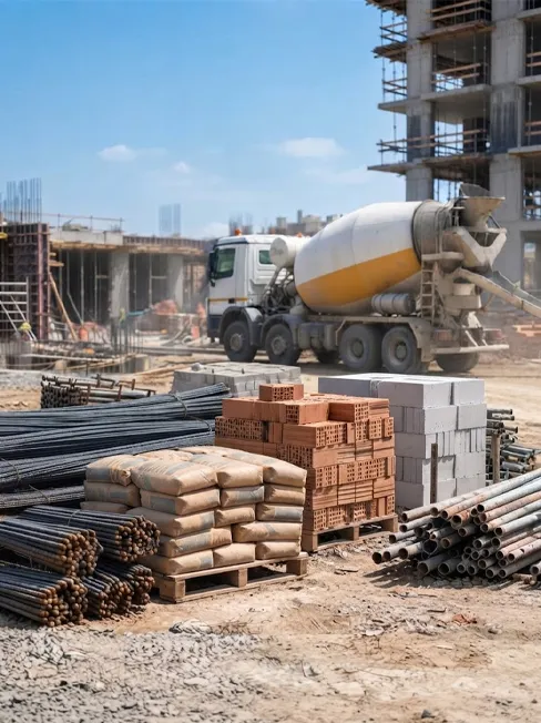 KNR Traders building materials supplier in Perungudi Chennai